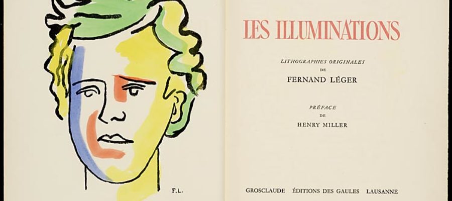 The lithographs’ trap : “Illumination” of Rimbaud (Grosclaude art edition)