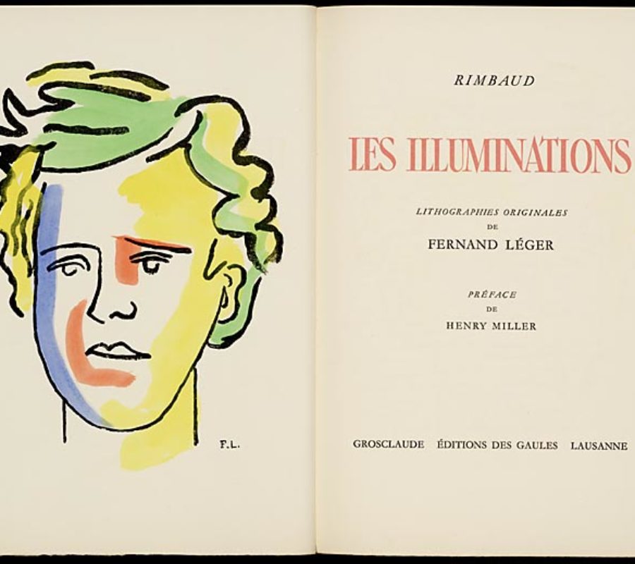 Le piège des gouaches extraites des « Illuminations » de Rimbaud